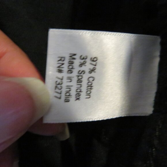 Black XL Women's Sonoma Goods For Life® Utility Shorts - Picture 6 of 6